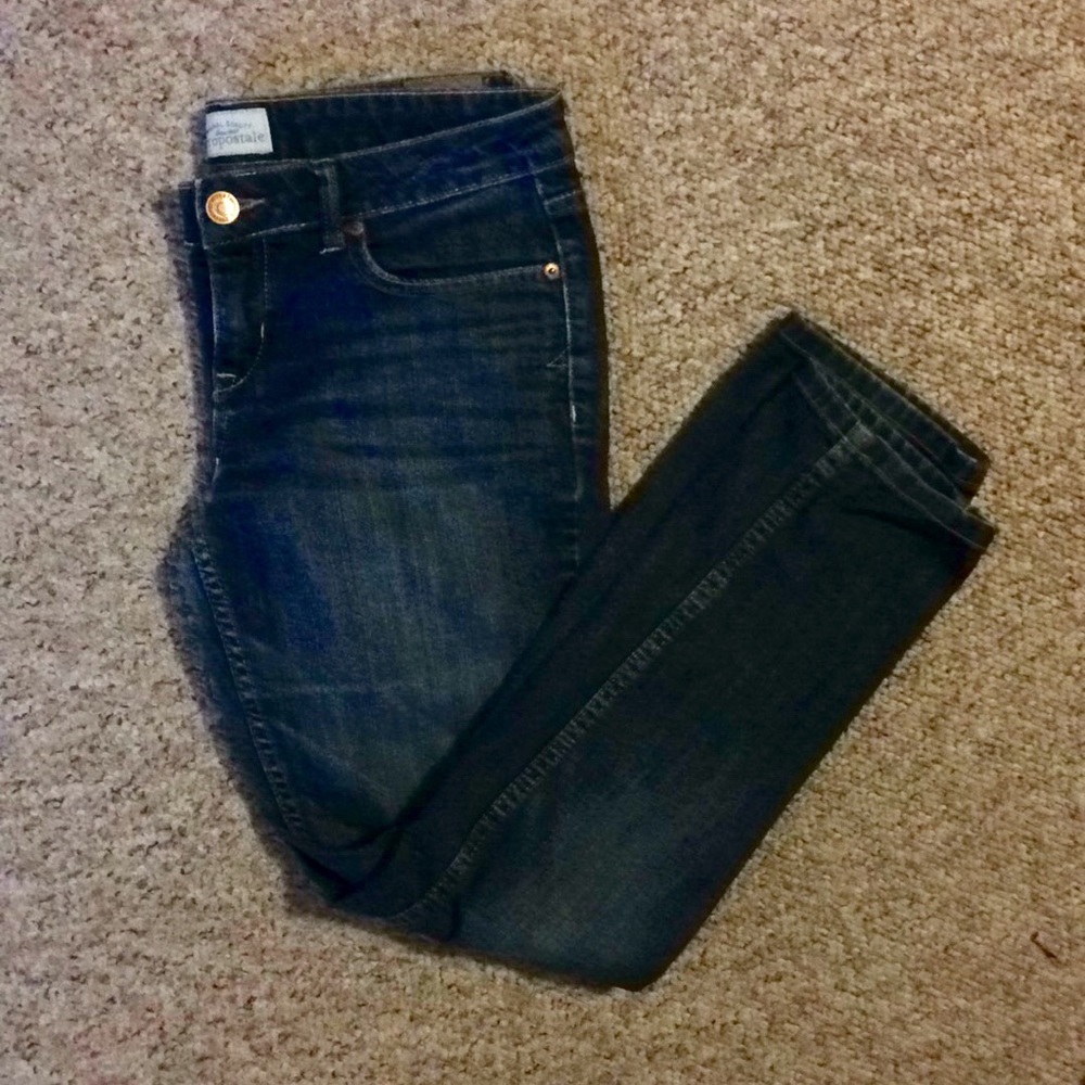 Aeropostale Bayla Skinny Jeans 7/8 Short